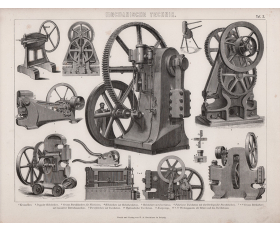 1870-е гг. Металлообрабатывающие станки, токарное оборудование