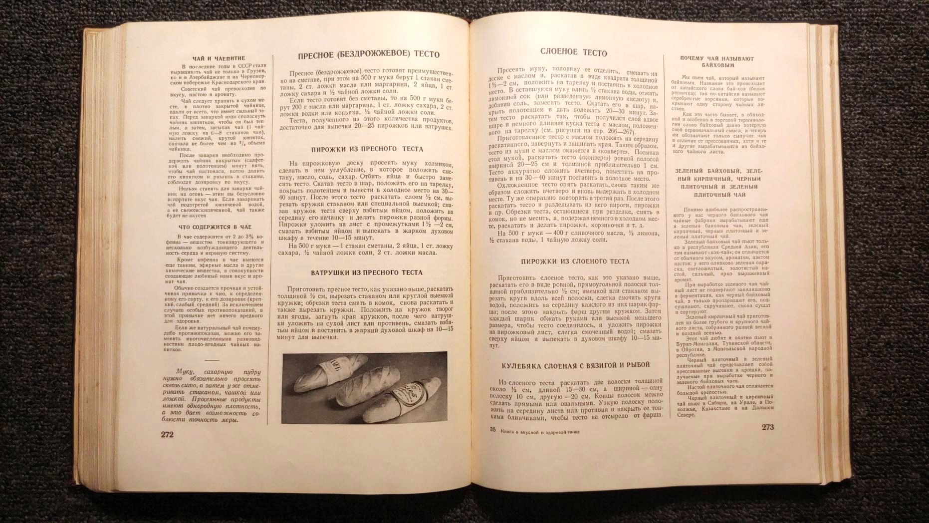 Книга о вкусной и здоровой пище - продажа букинистического издания 1953 года