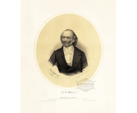 1856 год. Большая литография Эрнст Генрих Вебер