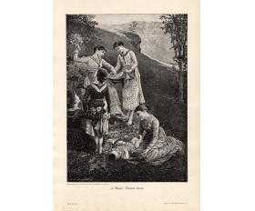 1903 год. Примавера - Весна, большая ксилография