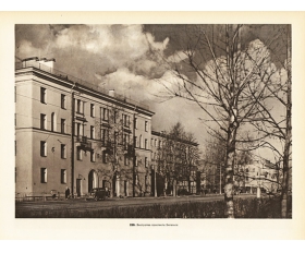 1957 год. Застройка проспекта Энгельса, С-Петербург