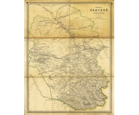 1871 год. Большая кабинетная карта Томской Губернии