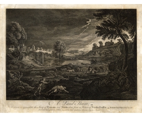 1769 год. Буря, Легенда и Пираме и Фисбе, большая гравюра