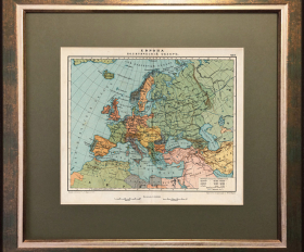 1917 год. Политическая карта Европы и России