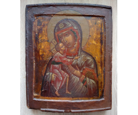 1600-1700-е гг. Феодоровская Богородица, икона, два ковчега