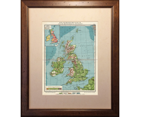 1917 год. Великобритания, Англия, Шотландия и Ирландия, в раме