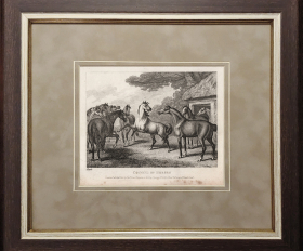 1810 год. Хауитт, Консилиум лошадей, в обрамлении