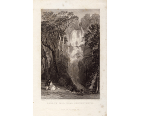 1834 год. Водопад Барроу-фолл рядом с озером Дервентуотер