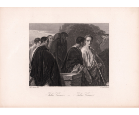 1876 год. Гравюра, Юлий Цезарь