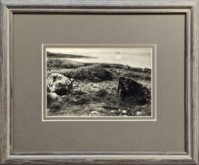 1966 год. Соловки, Заяцкий остров, в раме