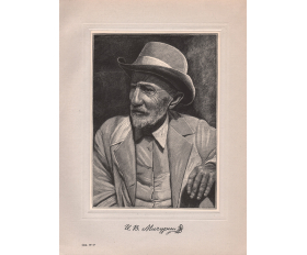 1949 год. Портрет генетика и селекционера И.В. Мичурина