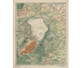 1900-е гг. Карта Арктического региона с результатами последних открытий