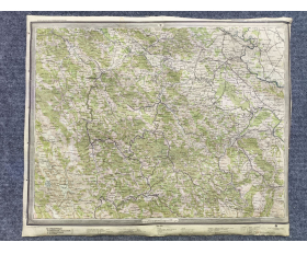 1915 год. Босния и Герцеговина, кабинетная старинная карта